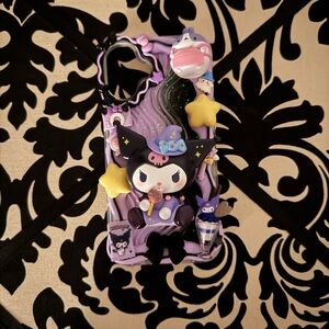 Kuromi Figurine iPhone 16 Plus Case